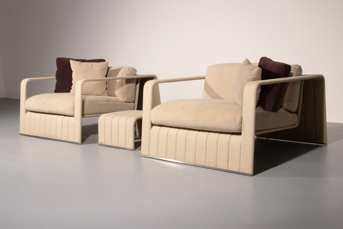 Paola Lenti Lounge-Sessel und Tisch – Ihr persönlicher Wohlfühlort.