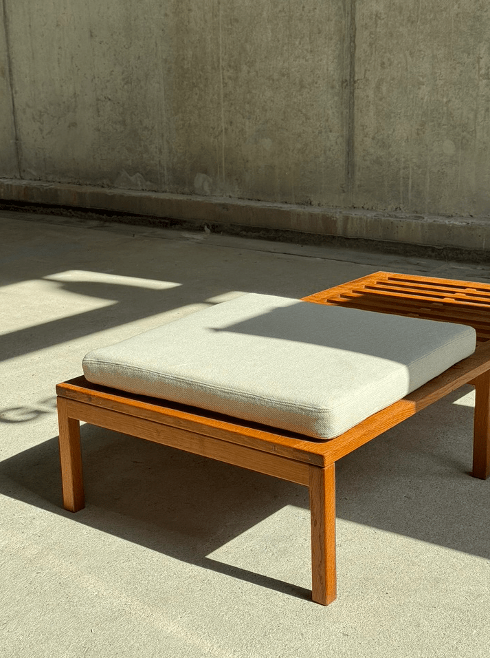 Bank/Tisch von Hans J Wegner AT-18 für Andreas Tuck