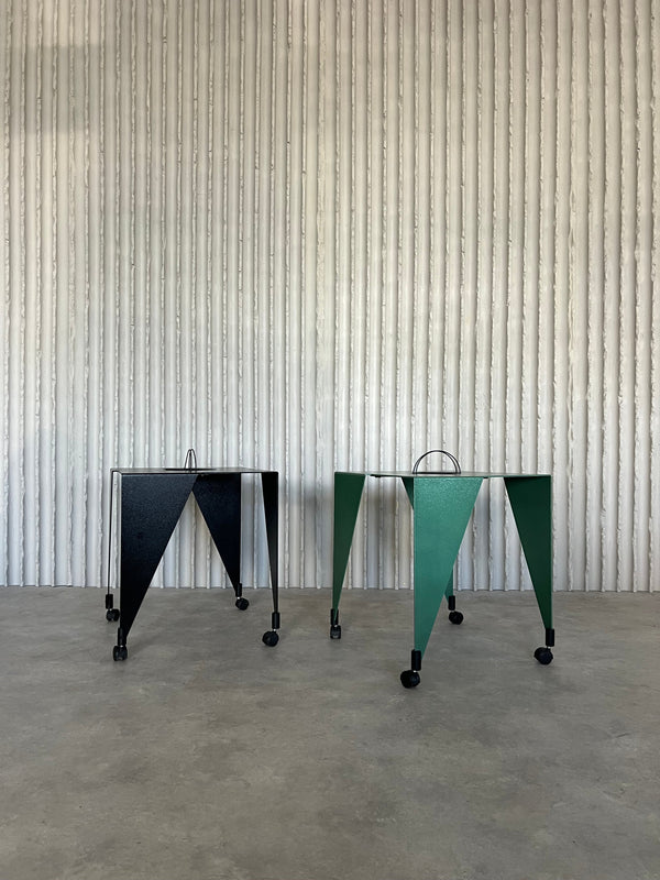 Harlequin Side Tables by Errebi, Italy, 1980s