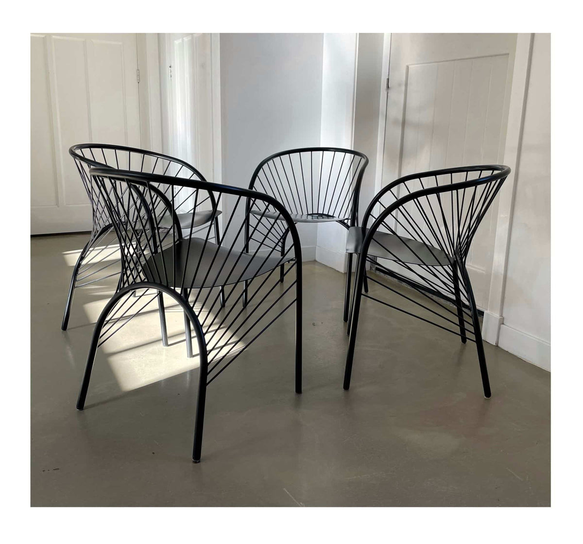 Paar 'Lizzie'-Stühle, Design Regis Protiere für Paolo Pallucco, 1980er Jahre