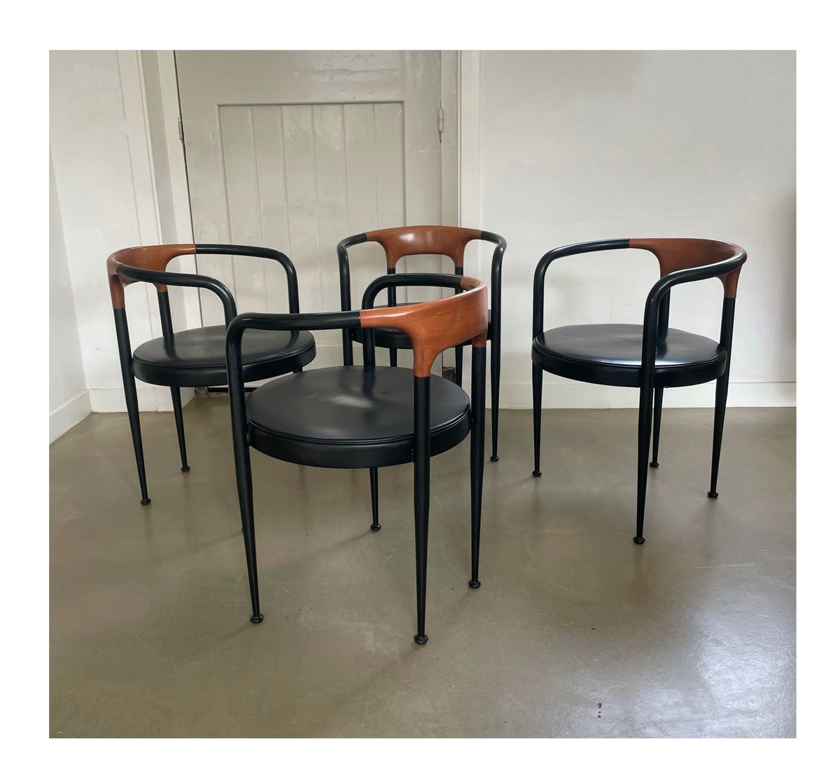 Set armchairs, Gianfranco Frattini for Fasem, Italy, 1970s
