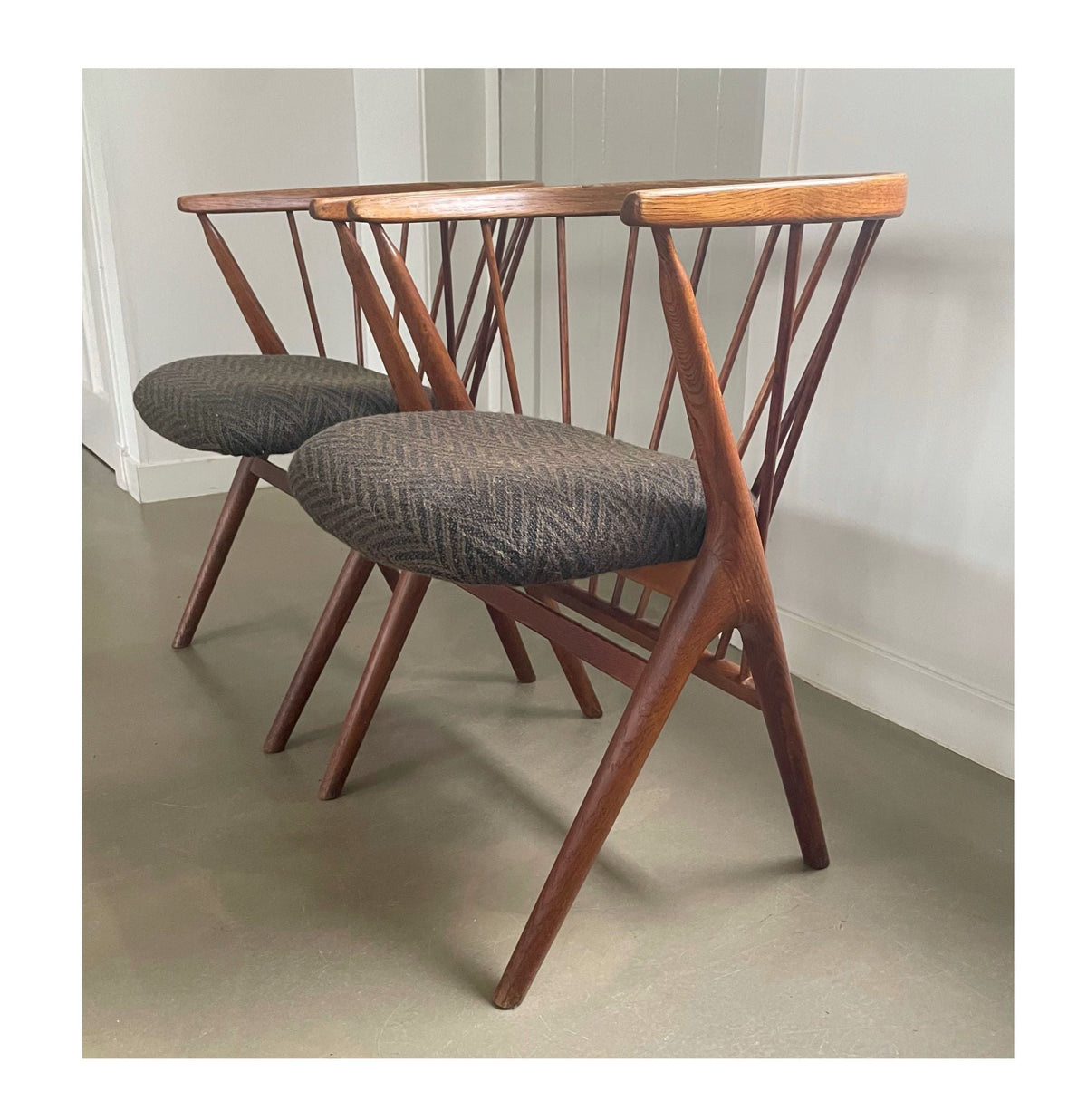 Set of 2 chairs, Helge Sibast chair nr. 8, Sibast, Denmark, 1950s