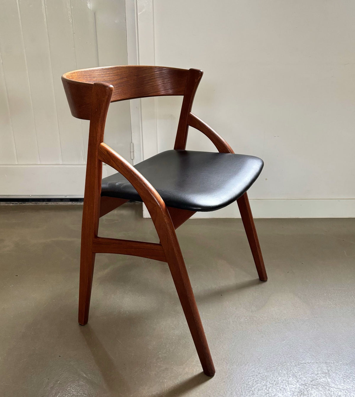 Teak-Esszimmerstuhl, Dyrlund a/s Smith Furniture, Dänemark, 1960er Jahre