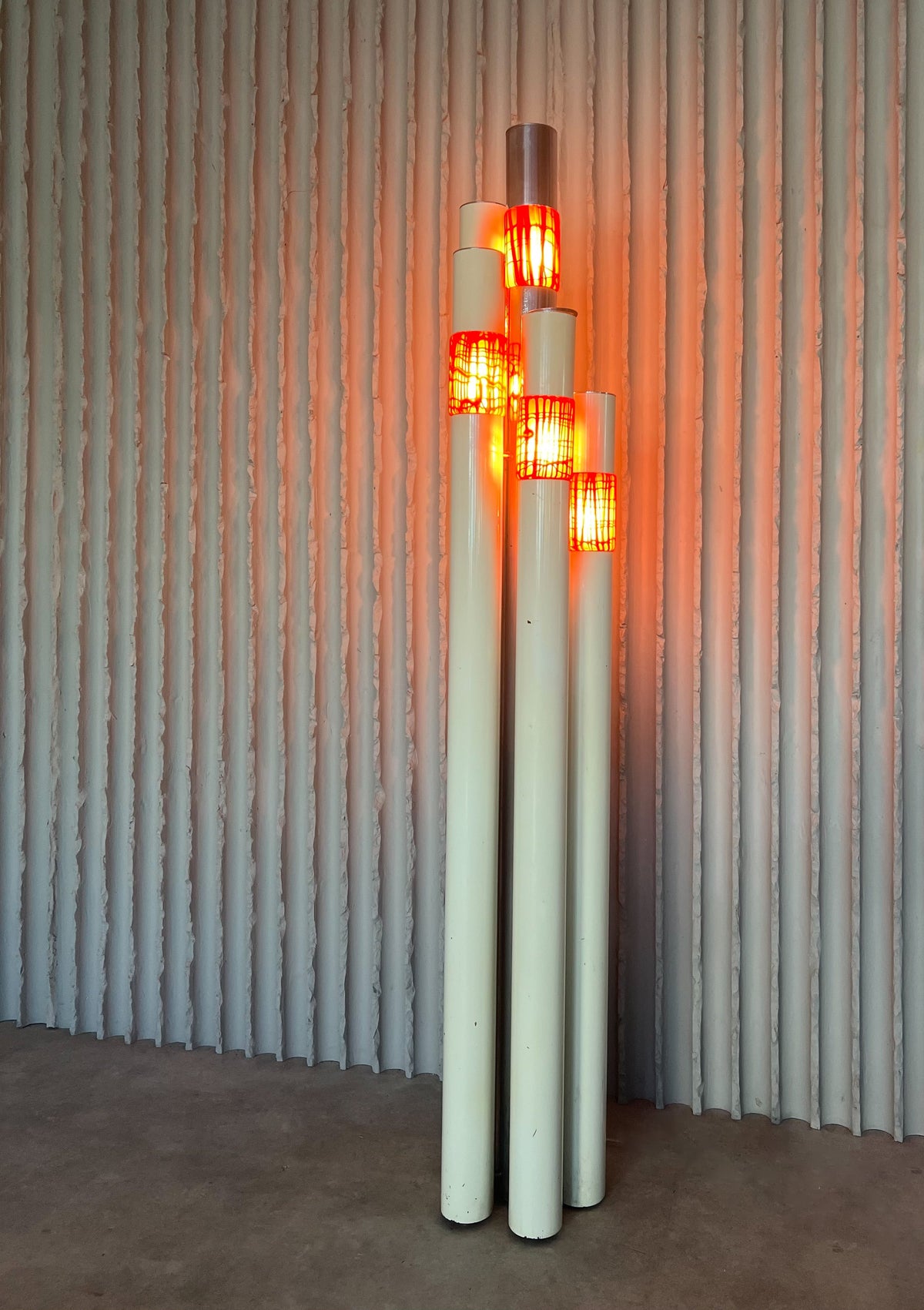 “Vanessa” floorlamp by Angelo Brotto for Esperia