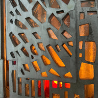 Niederländische Brutalismus-Betonfenster der 1960er Jahre – Geborgene architektonische Kunstwerke
