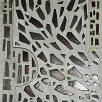 Niederländische Brutalismus-Betonfenster der 1960er Jahre – Geborgene architektonische Kunstwerke
