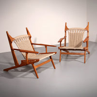 Martin Godsk MG35 Lounge-Sessel-Set – Handgefertigtes dänisches Design