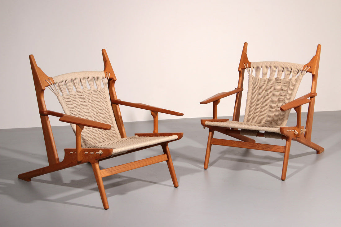 Martin Godsk MG35 Lounge-Sessel-Set – Handgefertigtes dänisches Design
