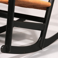 Hans J. Wegner CH45 Vintage-Schaukelstuhl – Zeitloses Design