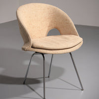 Walter Knoll Lounge-Sessel von Arno Votteler, Modell 350, 1950er Jahre