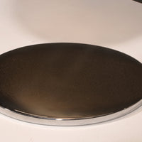 Italienische Tischleuchte aus Chrom und Glas, 1960