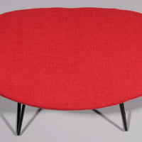 Harry Bertoia Bird Sessel mit Ottomane – ikonisches Design der 1970er