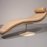 Vintage-Lounge-Sessel aus den 60er Jahren mit modernem Bezug