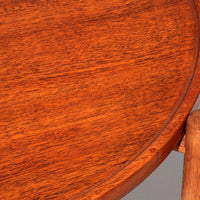 Vintage Hans J. Wegner AT35 Beistelltisch aus Teakholz Andreas Tuck, 1945 Dänemark.