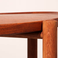 Vintage Hans J. Wegner AT35 Beistelltisch aus Teakholz Andreas Tuck, 1945 Dänemark.