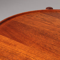 Vintage Hans J. Wegner AT35 Beistelltisch aus Teakholz Andreas Tuck, 1945 Dänemark.