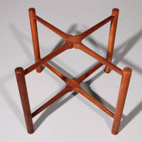 Vintage Hans J. Wegner AT35 Beistelltisch aus Teakholz Andreas Tuck, 1945 Dänemark.