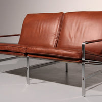Fabricius &amp; Kastholm FK 6720 Ledersofa – Braun, dänisches Design