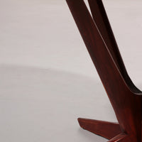 Søren Georg Jensen Kubus Radial Teak Couchtisch, Dänemark, 1960er Jahre