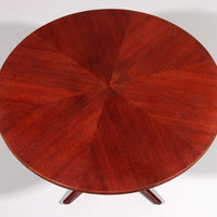 Søren Georg Jensen Kubus Radial Teak Couchtisch, Dänemark, 1960er Jahre