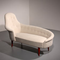 Chaiselongue van Kerstin Hörlin-Holmquist voor Nordiska Kompaniet, jaren 50