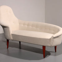 Chaiselongue van Kerstin Hörlin-Holmquist voor Nordiska Kompaniet, jaren 50