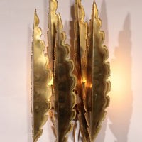 Holm-Sörensen Brutalist Copper Wall Lamp Large model Denmark