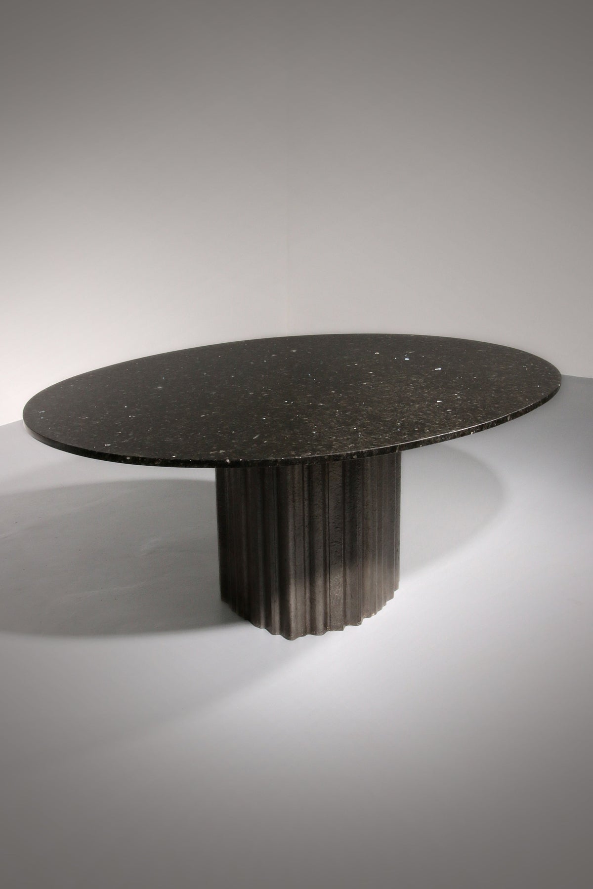 Max Papiri Marmor-Granit-Tisch für Studio A, 1970er Jahre