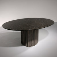 Max Papiri Marmor-Granit-Tisch für Studio A, 1970er Jahre