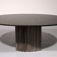 Max Papiri Marmor-Granit-Tisch für Studio A, 1970er Jahre