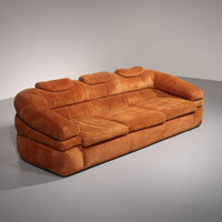 Straccio 3-Sitzer-Sofa von De Pass, D'Urbino, Lomazzi für Zanotta, Italien 1970er Jahre