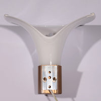 Mandarin Wandlampe von Michael Bang für Holmegaard, 1980er Jahre