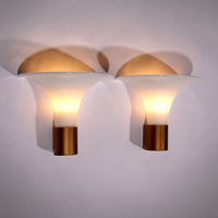 Mandarin Wandlampe von Michael Bang für Holmegaard, 1980er Jahre