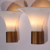 Mandarin Wandlampe von Michael Bang für Holmegaard, 1980er Jahre