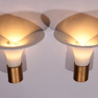 Mandarin Wandlampe von Michael Bang für Holmegaard, 1980er Jahre