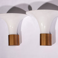 Mandarin Wandlampe von Michael Bang für Holmegaard, 1980er Jahre