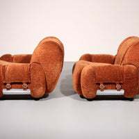 Loungesessel im Stil von Adriano Piazzesi Italien
