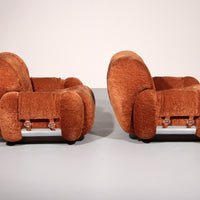 Loungesessel im Stil von Adriano Piazzesi Italien
