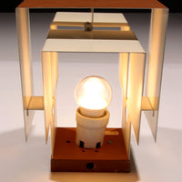 Paar geometrische Philips-Wandleuchten, 1960