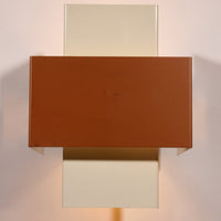 Paar geometrische Philips-Wandleuchten, 1960