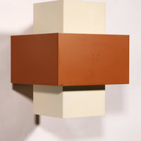 Paar geometrische Philips-Wandleuchten, 1960