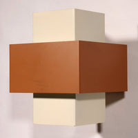 Paar geometrische Philips-Wandleuchten, 1960
