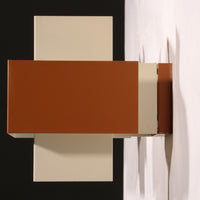 Paar geometrische Philips-Wandleuchten, 1960