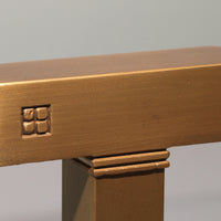 Salontisch aus Glas und Messing von Peter Ghyczy, Modell T54, 1970