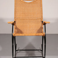 Schaukelstuhl von Carl Auböck für Werkstätte Carl Auböck, 1950er Jahre