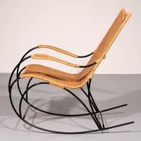 Schaukelstuhl von Carl Auböck für Werkstätte Carl Auböck, 1950er Jahre