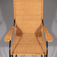 Schaukelstuhl von Carl Auböck für Werkstätte Carl Auböck, 1950er Jahre