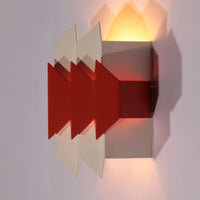 Lyfa wandlamp door Bent Karlby, Denemarken jaren 60