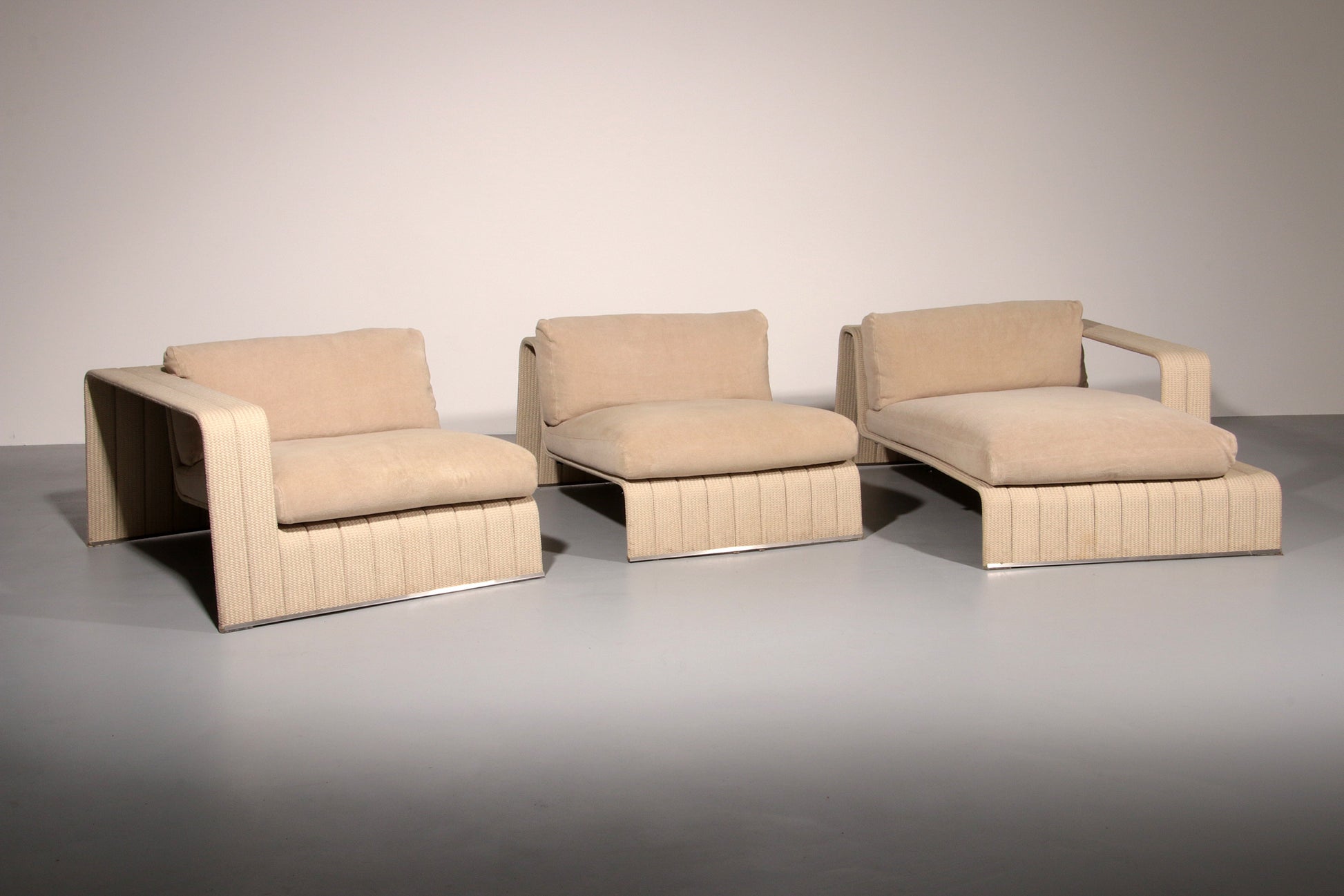 Paola Lenti Lounge seat and table The Art of Outdoor Elegance