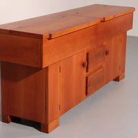 Torbecchia Sideboard aus Walnuss von Giovanni Michelucci für Poltronova, 1964